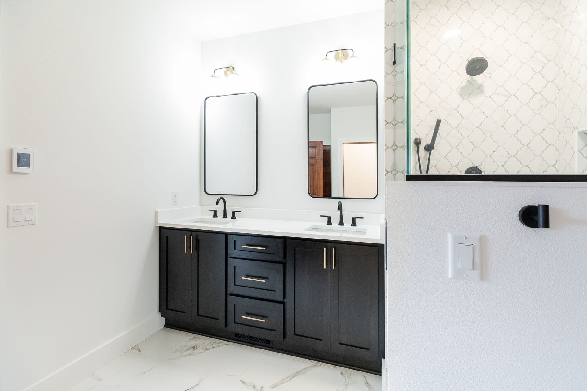 Black Earth Bathroom Design Remodel
