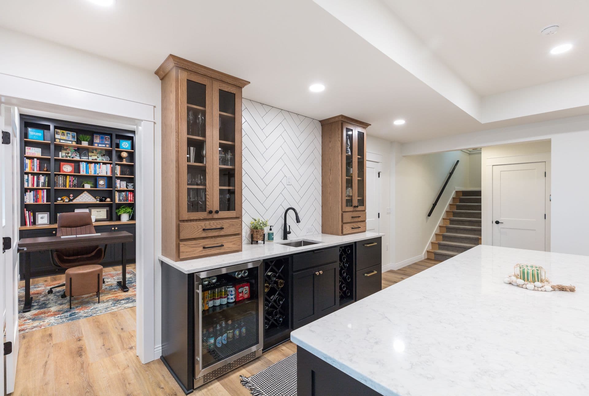 Basement Remodel, Lodi WI | Frey Construction