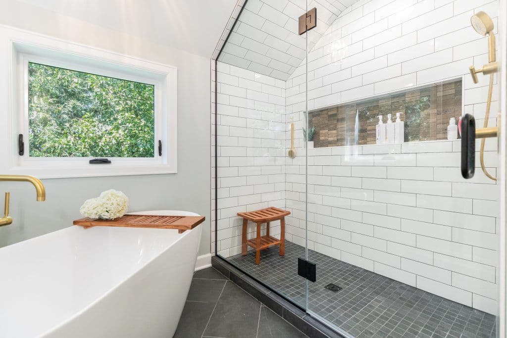 Monona Bathroom Remodel, Frey Construction